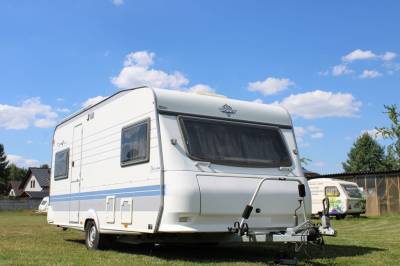 HOBBY DE LUXE 495 - BAGAŻNIK NA ROWERY!!!